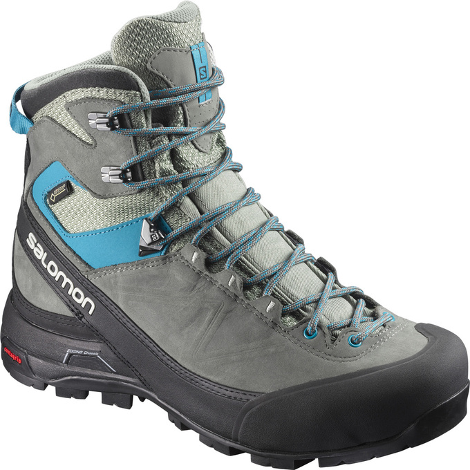 Salomon Vandrestøvler Herre Grå / Sort - X ALP MTN GTX® W (VHUOJ-8510)